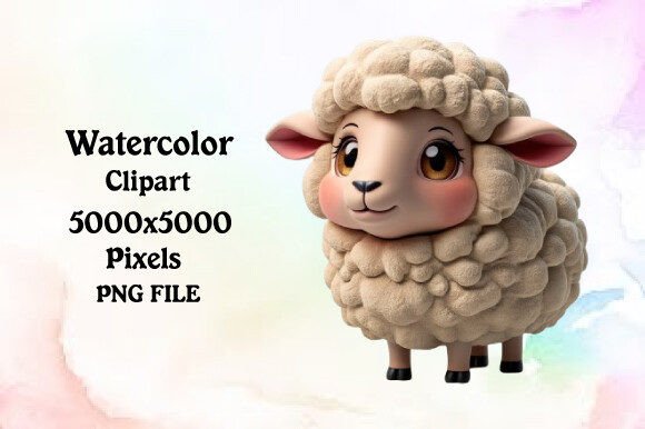 Download Cute Sheep PNG Clipart - Cute Collection