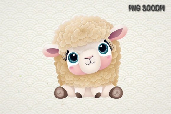 Download Watercolor Cute Sheep Clipart - Cute Collection