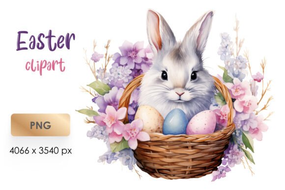 Download Watercolor Easter Cute PNG Clipart - Cute Collection