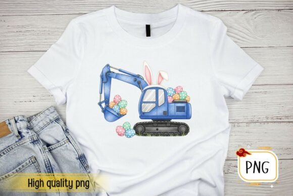 Download Cute Construction Bunny Digger Sublimati - Cute Collection