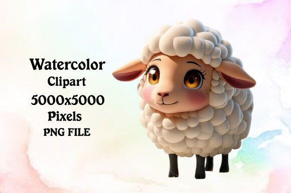 Download Cute Sheep PNG Clipart - Cute Collection