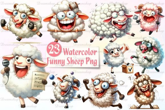 Download Cute Sheep Clipart - Funny Sheep Png - Cute Collection