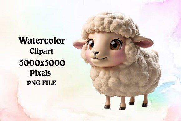 Download Cute Sheep PNG Clipart - Cute Collection