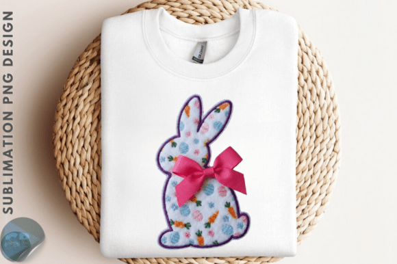 Download Cute Crochet Faux Yarn Easter Bunny PNG - Cute Collection