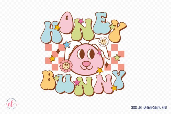 Download Honey Bunny, Groovy Easter Sublimation - Groovy easter sublimation Collection