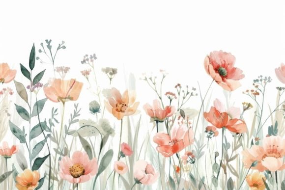 Download Delicate Watercolor Blooms - Delicate watercolor Collection